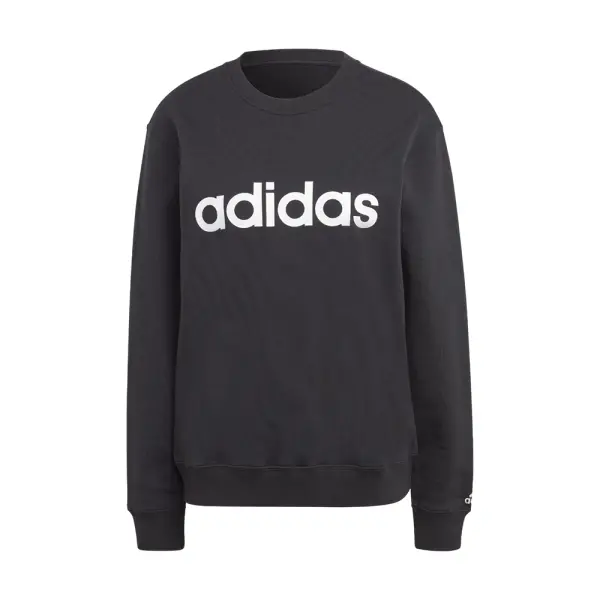 Polera Dama Adidas Essentials Linear Felpa Francesa Ic6878 Producto en Trainer Sport Tcq - IC6878