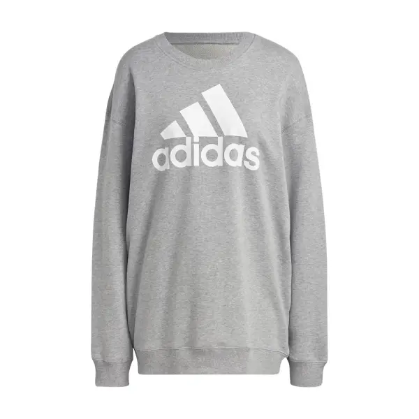 Polera Dama Adidas Essentials Big Logo Oversized French Terry Ic9850 Producto en Trainer Sport Tcq - IC9850