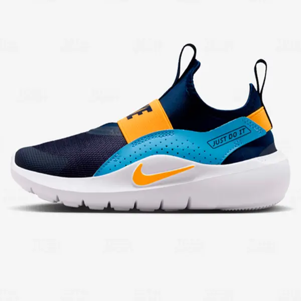 Niños Nike Flex Runner 4 Navy University Blue Laser Orange (IF2894-403)