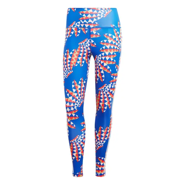 Pantaloneta Dama Adidas x FARM Rio 7/8 Pretina Alta (IQ4508) (( CMMT ))
