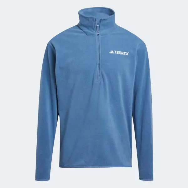 Chaqueta Varon 1/2 zip Adidas polar outdoor essentials (JP0786) (( CMMT ))