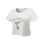 Polo Crop Top Dama Los Angeles Dodgers MLB (MLBCT625215-WH1)