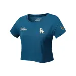 Polo corto Dama Los Angeles Dodgers MLB logo golden (MLBCT626108-DB1)