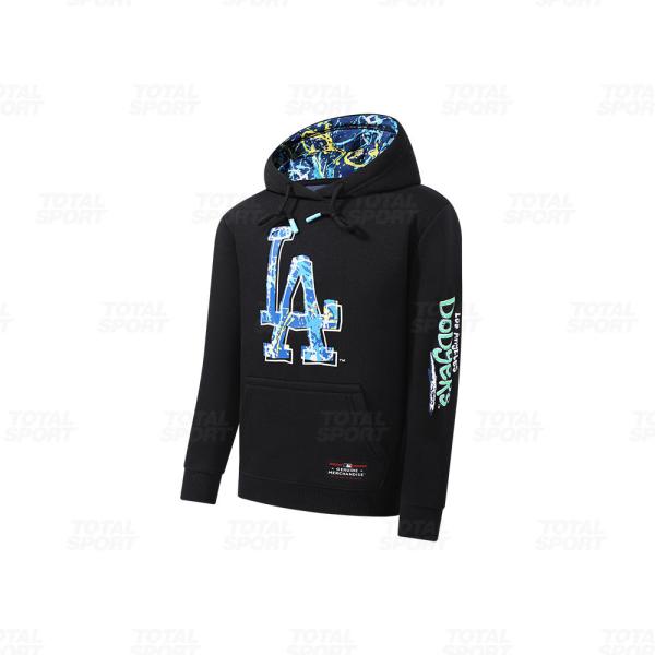 Hoodie Niños Los Angeles Dodgers MLB FEXPRO (capucha + bolsillo) (MLBHD324102-BK1)