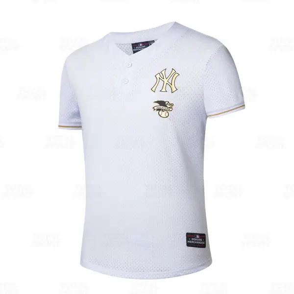 Polo Varon Mlb New York Yankees Fexpro Mlbjs524206 Wh1 - MLBJS524206-WH1