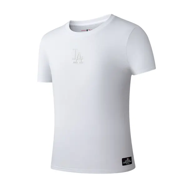 Polo Varon Los Angeles Lakers Mini Logo NBA (MLBTS525214-WH1)