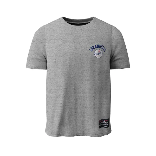Polo Varon Los Angeles Dodgers MLB (MLBTS526108-GY1)