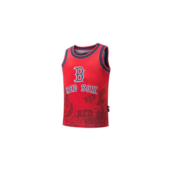 Jersey Ninos Juvenil Mlb Boston Red Sox Fexpro - MLBTT323201-RD1