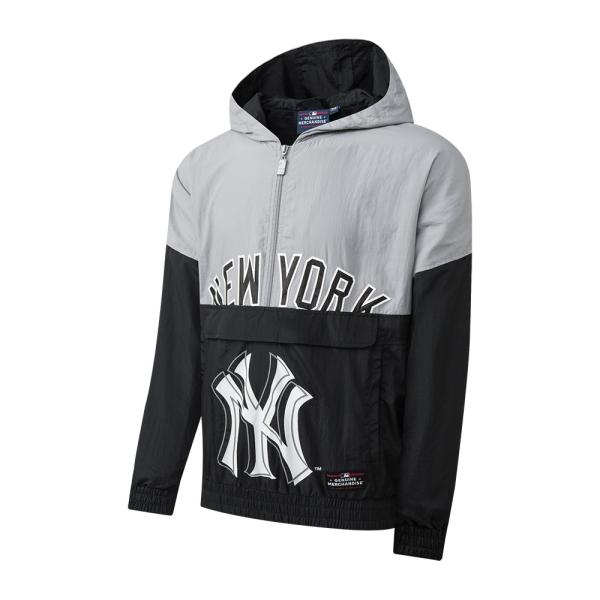 Chaqueta con Capucha Varon 1 2 Zip Mlb New York Yankees Fexpro 2 - MLBWR524102-BK1