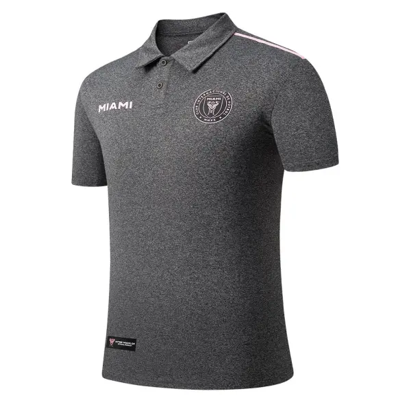 Polo con Cuello Varon Inter Miami Fexpro Mlspl525101 Bk2 - MLSPL525101-BK2