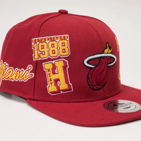 Gorro Ba Nba Miami Heat Fexpro 6 - NBACA523203-BU1