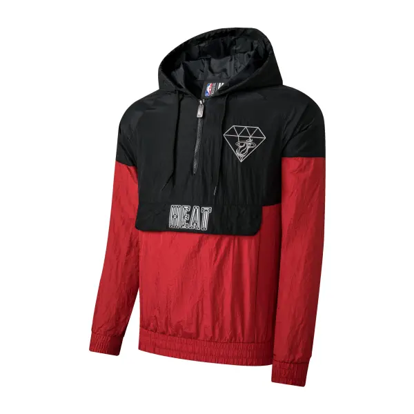Chaqueta Varon 1/2 zip Varon Miami Heat NBA Fexpro (NBAHD523104-RED1) (( CMMT ))
