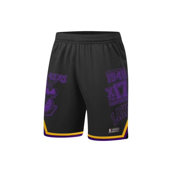 Short Varon Ba Nba los Angeles Lakers Fexpro 3 - NBASH523206-BK2