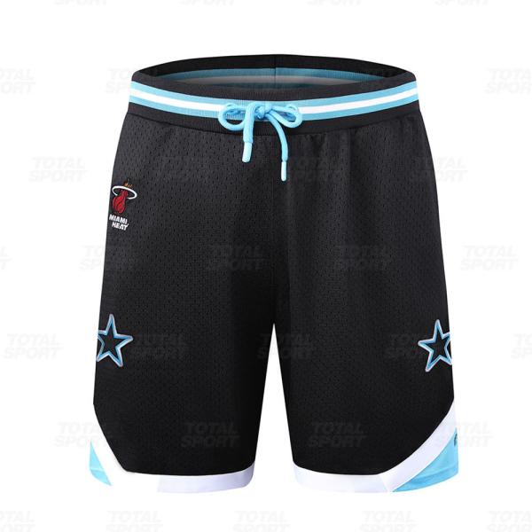 Short Varon Ba Nba Miami Heat Fexpro Nbash524106 Bk2 - NBASH524106-BK2
