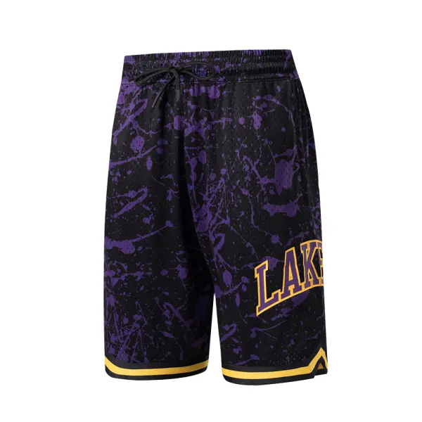 Short Varon Ba Nba los Angeles Lakers Fexpro Nbash525104 Pr1 - NBASH525104-PR1