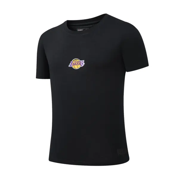 Polo Varon Los Angeles Lakers Mini Logo NBA (NBATS500001-BK1)