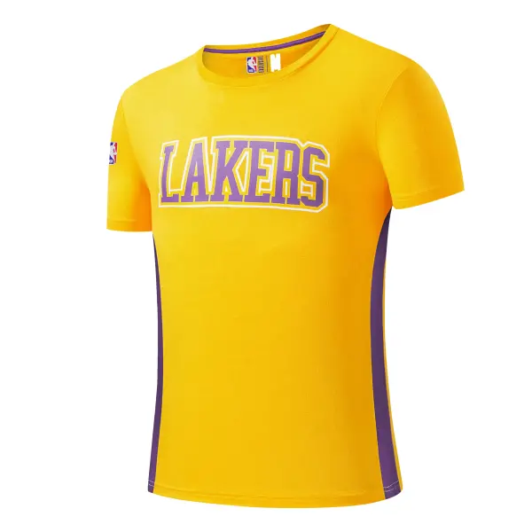 Polo Varon Los Angeles Lakers NBA (NBATS521424-YLW) (( CMMT ))