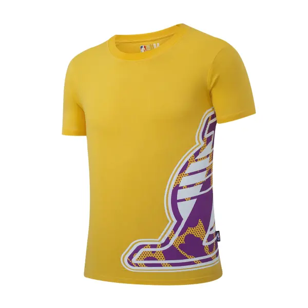 Polo Varon Ba Nba los Angeles Lakers Fexpro 4 - NBATS522224-YEL