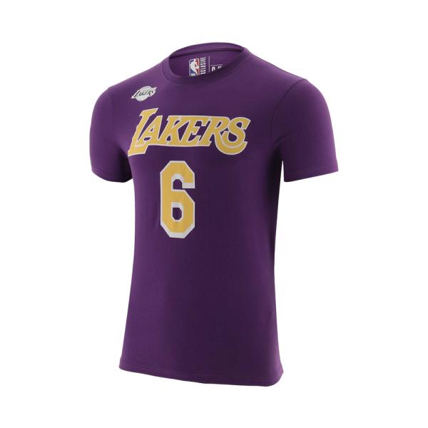 Polo Varon Ba Nba los Angeles Lakers Fexpro Nbats522240 Pur6 - NBATS522240-PUR6