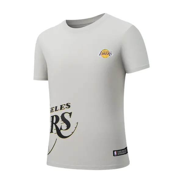 Polo Varon Ba Nba los Angeles Lakers Fexpro Nbats525109 Gy1 - NBATS525109-GY1