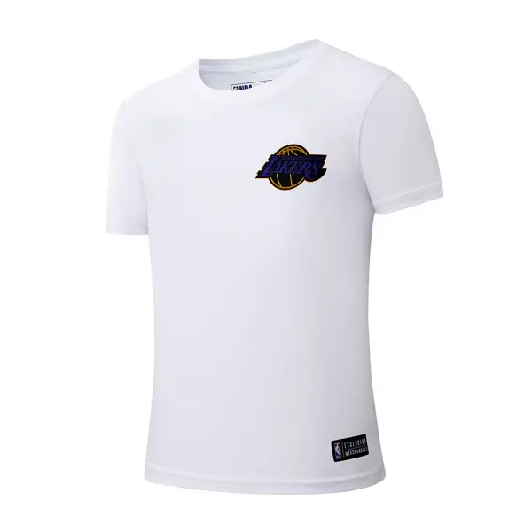 Polo Varon Los Angeles Lakers NBA back print (NBATS526111-WH1)