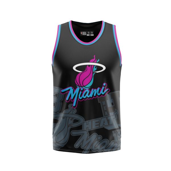 Jersey Nba Miami Heat Fexpro 2 - NBATT523207-BK1