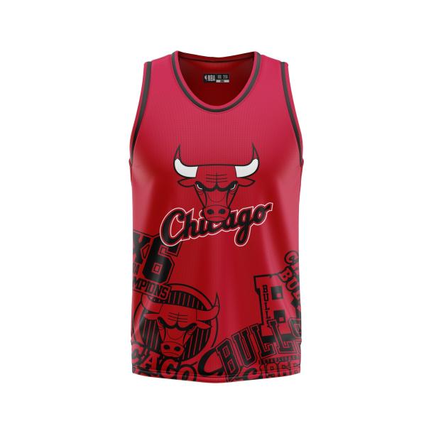 Jersey Nba Chicago Bulls Fexpro 4 - NBATT523207-RD1