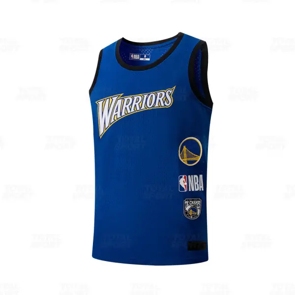 Jersery Nba Golden State Warrios Fexpro Nbatt524204 Bk1 - NBATT524204-BL1