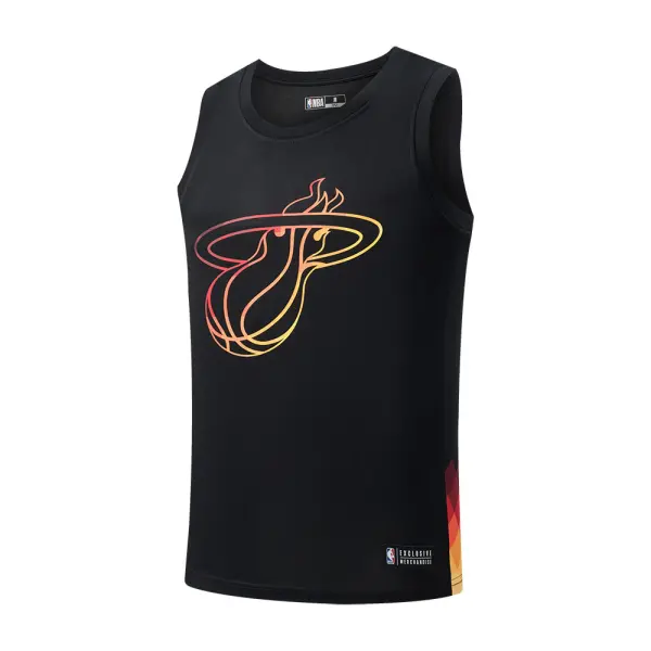 Jersey Nba Miami Heat Fexpro Nbatt525101 Bk1 - NBATT525101-BK1