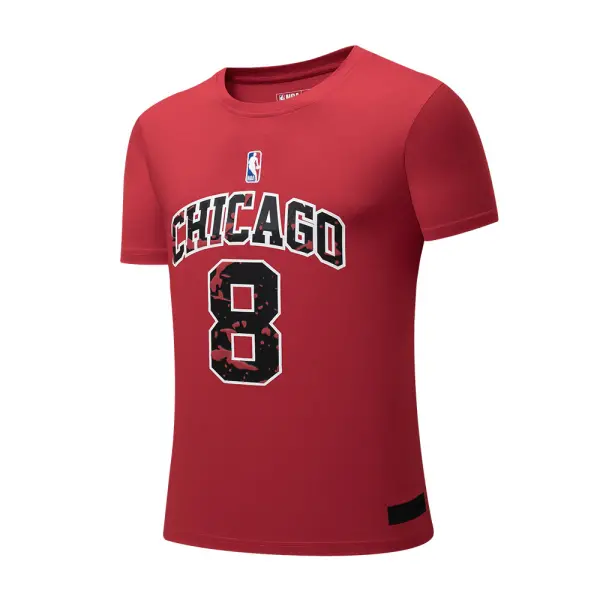 Polo Varon Ba Nba Chicago Bulls Fexpro Nbpts525101 Rd1 - NBPTS525101-RD1