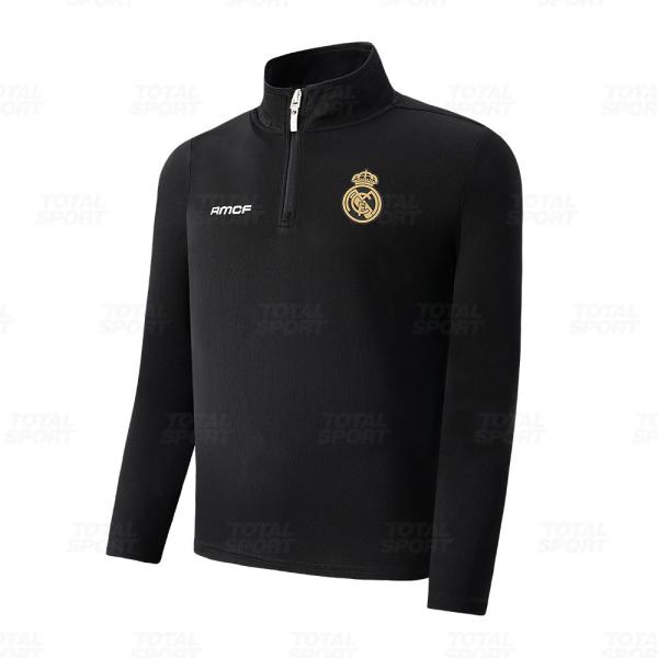 Chaqueta Varon 1 2 Zip Fu Real Madrid Cf Hala Madrid Fexpro Rmdls524204 Bk2 - RMDLS524204-BK2