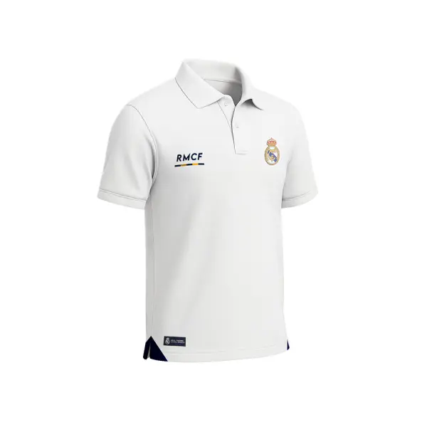 Polo con cuello Varon Real Madrid (RMDPL525201-WH1)