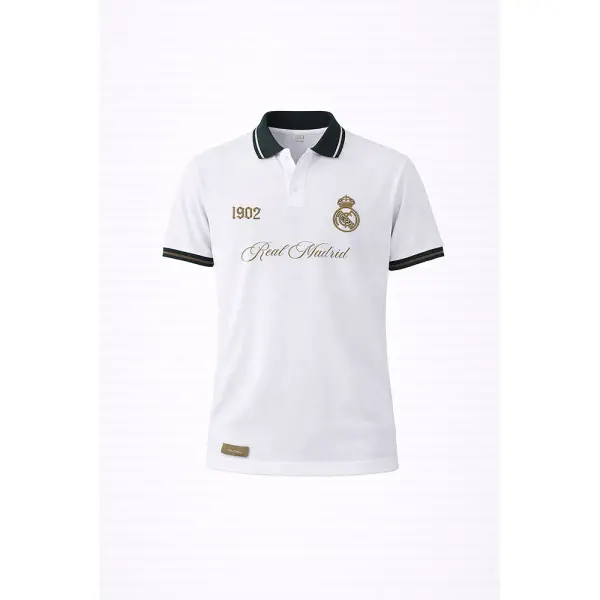 Polo con cuello Varon Real Madrid (RMDPL526102-WH1)