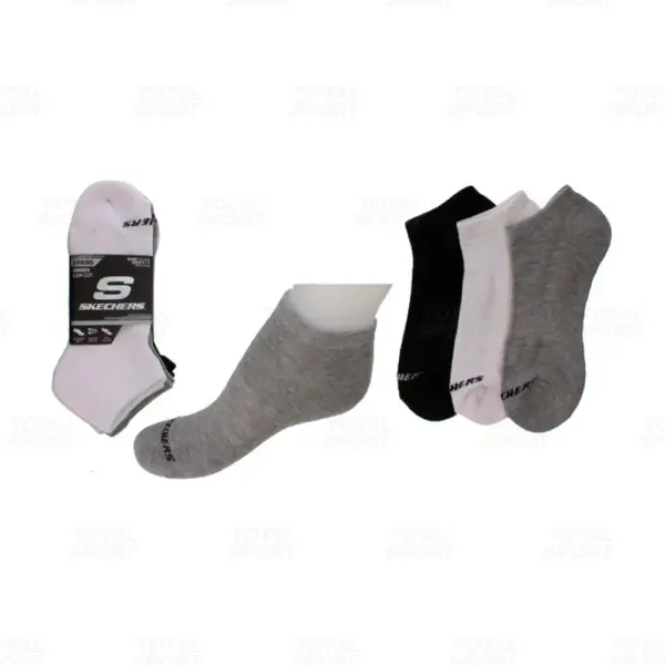 Medias Skechers Varon 3pack S111035 107 C - S111035-107-C